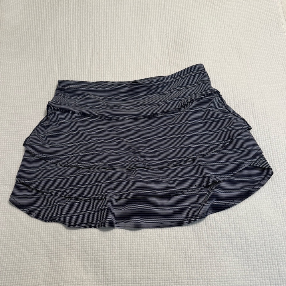 Athleta Navy and White Tennis Skirt